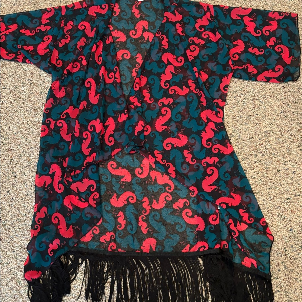 LuLaRoe Monroe kimono - size S, NWT!